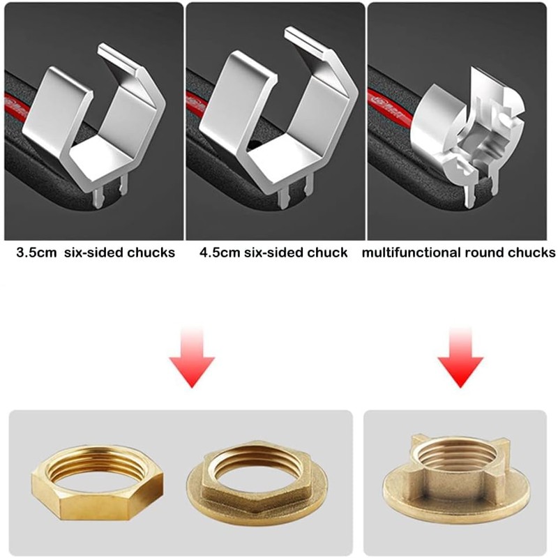 Llave Universal Ajustable de Doble Punta, Llave Creciente de Extremo
