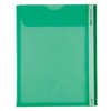 King Jim Holder, Medium Holder, Vertical, Pack of 5, Green,