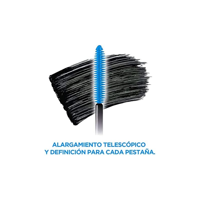 L´Oréal Paris Mascara de Pestañas Lavable Telescopic, 9ml