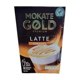 Mokate Gold Premium Caramel Latte 10 Pack 140g (Q)