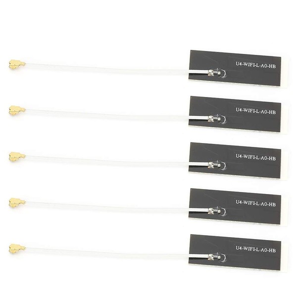 5Pcs Internal Antenna, 2.4G/5G Built-in Antenna, Dual Band Antenna, and