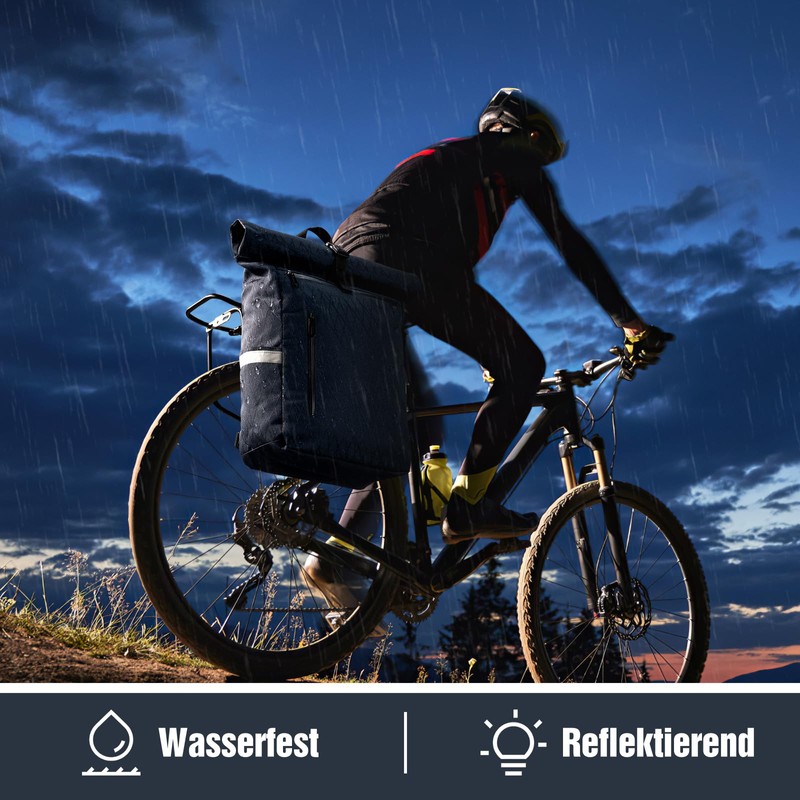 Wiserset 22L Bicycle Bag Backpack, Blue