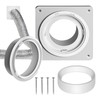 Dryer Vent Adapter - Dryer Duct Wall Plate,Hose Extension Connector