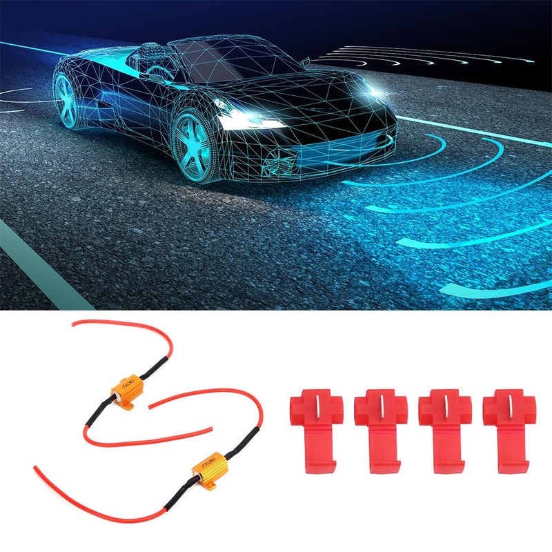 Joyzan Load Resistors,10W 39Ωohm Turn Signal LED Equalizer Kit Blink