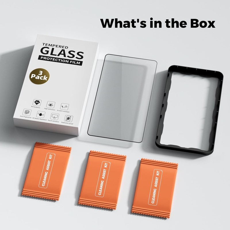 innioasis G5 MP3 Player Tempered Glass Screen Protector, 9H Hardness