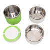 Stackable Stainless Steel Thermal Lunch Container Leakage Proof Retain Freshness