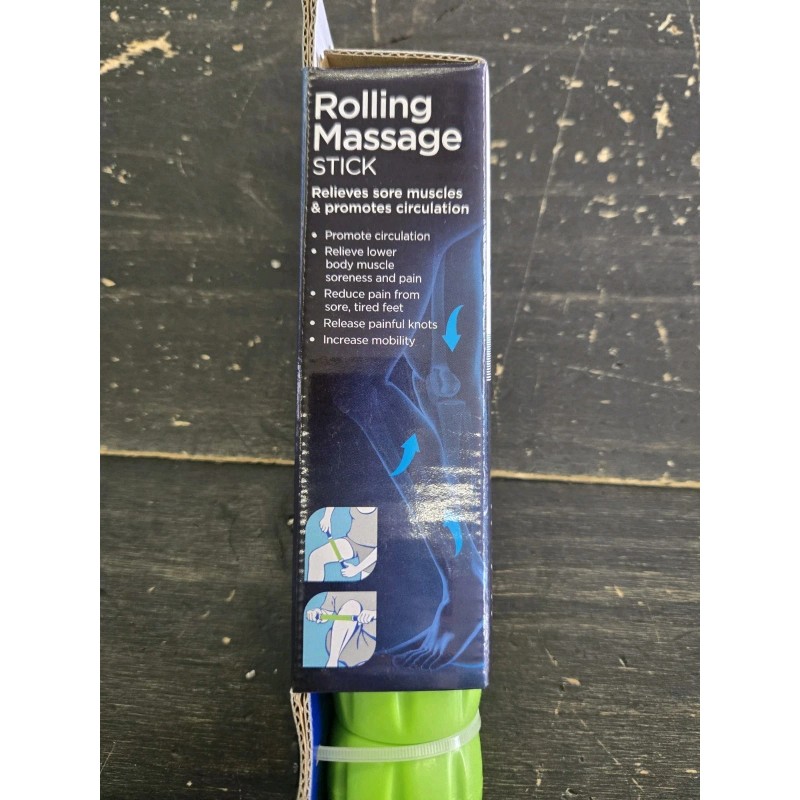 Equate Rolling Massage Stick Relieves Sore Muscles & Promotes Circulation