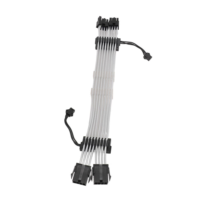 RGB PSU Cables ARGB GPU Power Supply Cable 2x8 Pin