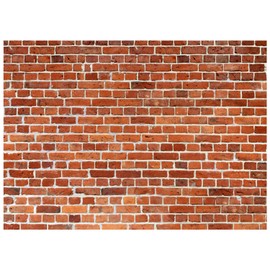 DHXXSC 8X6FT Red Brick Wall Backdrop Photo Studio Prop Baby Birthday Party Home Decor Photo Booth Banner Vinyl Photo Background DH-04