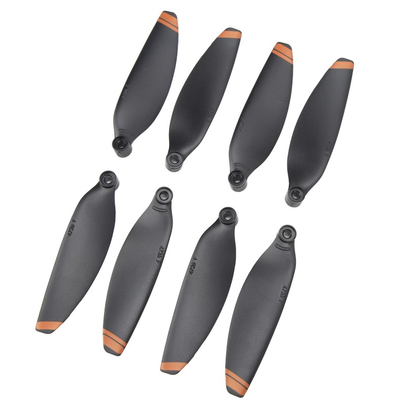 4 Pairs Drone Propellers Replacement Low Noise Quick Release Blades