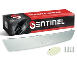 S Sentinel Parts Liftgate Tailgate Hatch Garnish Door Handle KIT 1F7 Classic Silver Metallic Compatible with 2005-2010 Scion Tc Replaces # 76801-21071-C0