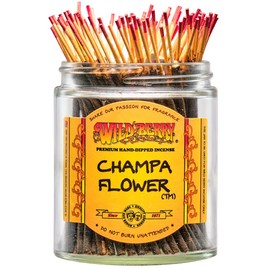Wild Berry Shorties Incense Sticks - Hand Dipped in The USA (100 Count) - 4 inch (Champa Flower)