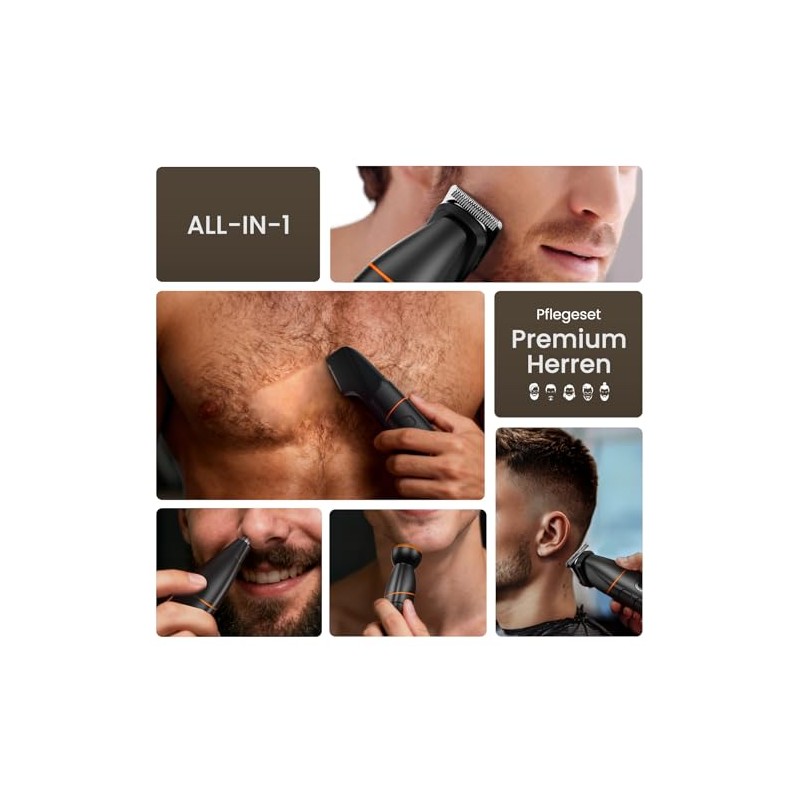 Men's Intimate Shaver 5-in-1 with Charging Station