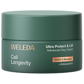 WELEDA Cell Longevity Ultra Protect & Lift Advanced Day Cream - Day Cream with [NAD+ ] Booster & Astaxanthin Tightens Skin & Protects Against Ageing (Natural Cosmetics, Vegan, 50 ml)