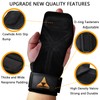 Weight Lifting Wrist Strap with Durable Double Layer Leather, Adjustable
