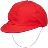 UV Protection, Boys and Boys, Red and White Hat, Red