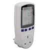 Power Meter Socket LCD Display Overload Protection LED Light Digital