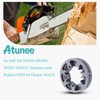 Atunee 4Pcs .325" 7T Chain Sprocket Rim for Stihl 026