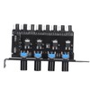 Fan Hub 12V 4pin 8 Channels 4 Knob Stable Precise