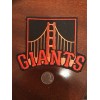 SF San Francisco Giants Vintage Embroidered Iron On Patch 4.5"