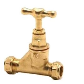 15mm Pegler 59 Brass Stopcock