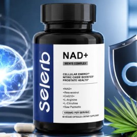 Nad+ 1000 Mg Con Resveratrol Y Saw Palmetto Para Hombre