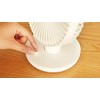 PRISMATE PR-F041 Cordless Mini Living Fan Stepless Air Flow Control