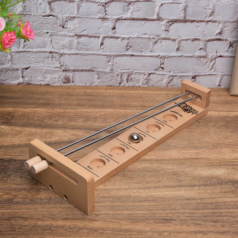 Wooden Children Adult Intelligent Puzzle Balance Desktop Ball Leisure Game