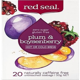 Red Seal Plum and Boysenberry Hot and Cold Brew, 20 Tea Bags