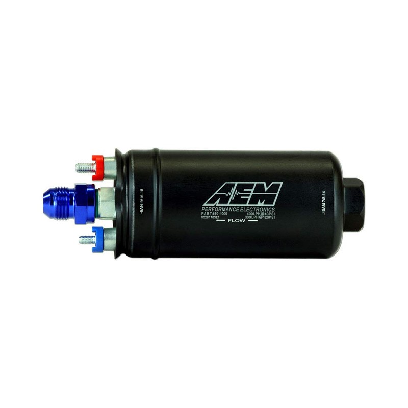 AEM 50-1005 Inline High Flow Fuel Pump (400lph)