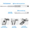 Heavy Duty Drawer Slides, 32 Inch, 300 lb Load Capacity,