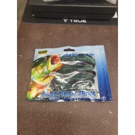 Reaction Strike Craw Jr. 4.5" 1 Pack Of 6. Hollow Body Craws