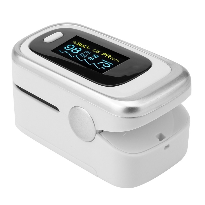 Finger Pulse Oximeter SPO2 PR PI RR Monitoring Blood Oxygen