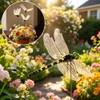 12 Pack 3D Dragonfly Clips - Realistic Garden Decorations