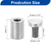 sourcing map 12 Pcs Standoff Screws, 3/4" x 1.18" Stainless