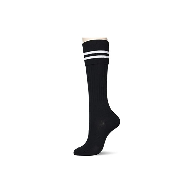 Zett ZFS2000 Soccer Socks (2 Lines) White x Black