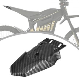Motorcycle Fender,Rear Mudguard Protector Rear Seat Cover Cowl for Talaria Sting MX3 MX4 MX5 Electric Dirt Bike-Carbon Fiber Pattern