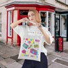KEYCHIN Retro 90s Cassette Canvas Tote Bag Back To 90s