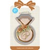 R & M International 8011 Diamond Ring Shaped Tinplated Steel