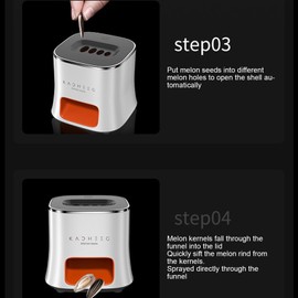 Automatic Sunflower Seed Peeler USB, Melon Seed Sheller for Pumpkin Squash Seeds Efficient Lasting