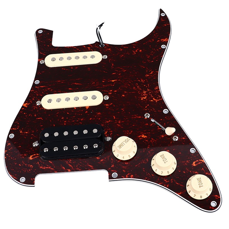 Electric Guitar Pickguard Plastic and Mental Electric Guitar Loaded Pickguard