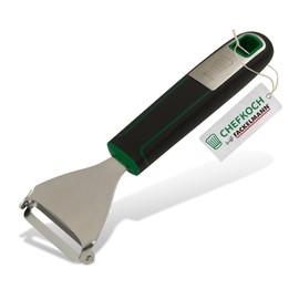 CHEFKOCH Premium Pull Peeler - Stainless Steel - Effortless Peeling Thanks to Sharp Blade - Ergonomic Handle for Easy Handling