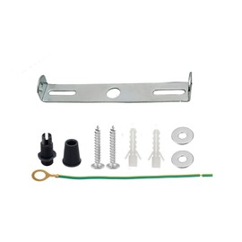 LEDSone 115mm Lighting Fixture Ceiling Plate Bracket Fitting Ceiling Rose Strap Mounting Ceiling Bracket Plate with Accessories for Home Office Chandelier Lamp Base (115mm)