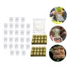 Kisangel 1set Hydroponic Starter Plugs for Soilless Cultivation Lightweight and
