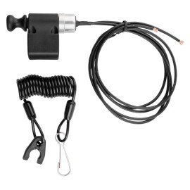 Tusk Power Pull Tether Kill Switch Black UTV ATV 1093920005