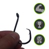 Heavyweight Catfish Hooks - Offset Octopus Circle Hooks - Pre-Tied