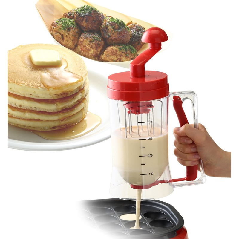 Fujisho Powder Dispenser Takoyaki Powder Dispenser Master 900ml Stirring Device