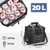 Maelstrom Lunch Box for Men,Insulated Lunch Bag Women/Men,24 Can Leakproof