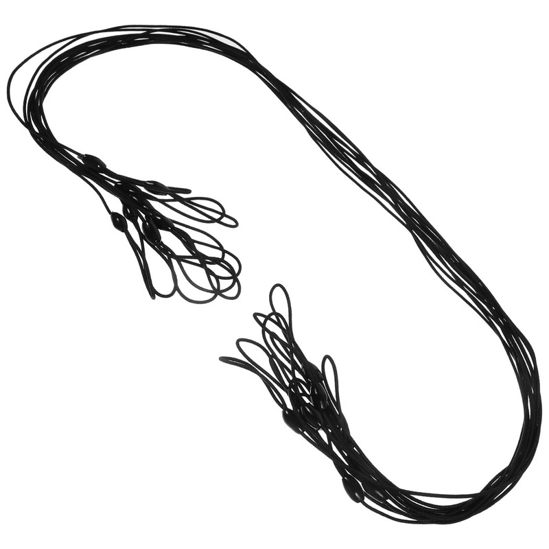 HOMSFOU 10 Pack Elastic Stylus Lanyard, Coil Spring Anti-Loss Strap