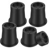 Bed Risers 4-Pack 3.66 Inch Chair Raisers Table Leg Extenders
